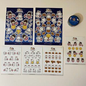 Hubman And Chubgirl Mid Autumn Festival Stickers & Washi Set